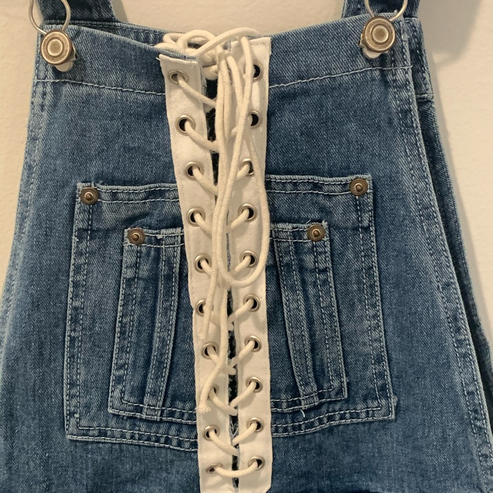 denim overalls - Picture 3 of 5